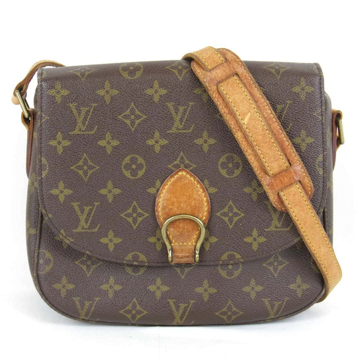 『USED』 
LOUIS VUITTON ルイ・ヴィトン 
 サンクルーMM M51242 ショルダーバッグ 
モノグラムキャンバス モノグラム