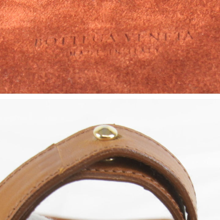 『USED』 
BOTTEGAVENETA ボッテガヴェネタ 
 ショルダーバッグ 
レザー /スエード ブラウン