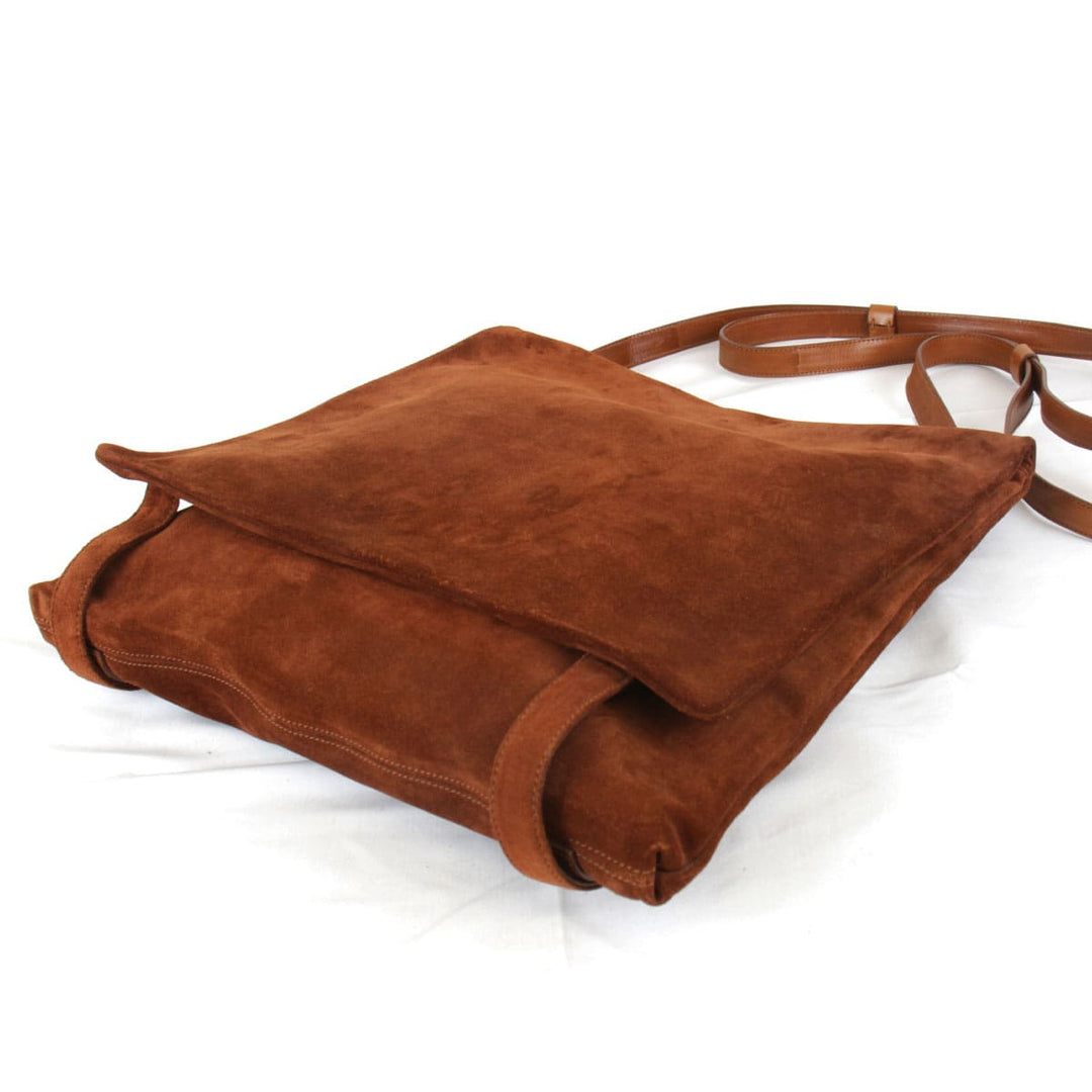『USED』 
BOTTEGAVENETA ボッテガヴェネタ 
 ショルダーバッグ 
レザー /スエード ブラウン