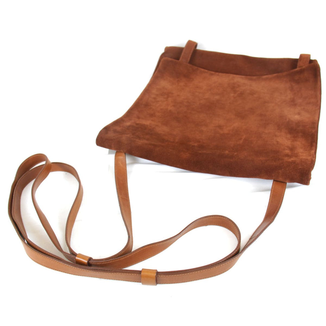 『USED』 
BOTTEGAVENETA ボッテガヴェネタ 
 ショルダーバッグ 
レザー /スエード ブラウン