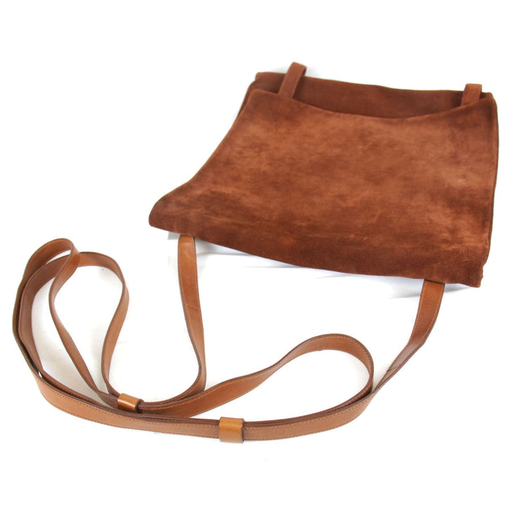『USED』 
BOTTEGAVENETA ボッテガヴェネタ 
 ショルダーバッグ 
レザー /スエード ブラウン