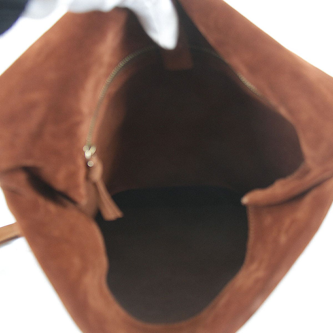 『USED』 
BOTTEGAVENETA ボッテガヴェネタ 
 ショルダーバッグ 
レザー /スエード ブラウン