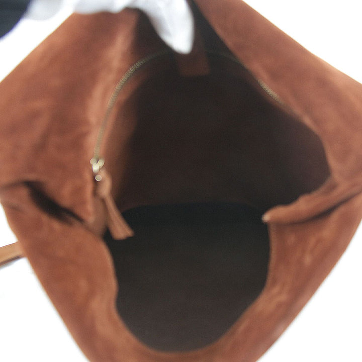 『USED』 
BOTTEGAVENETA ボッテガヴェネタ 
 ショルダーバッグ 
レザー /スエード ブラウン