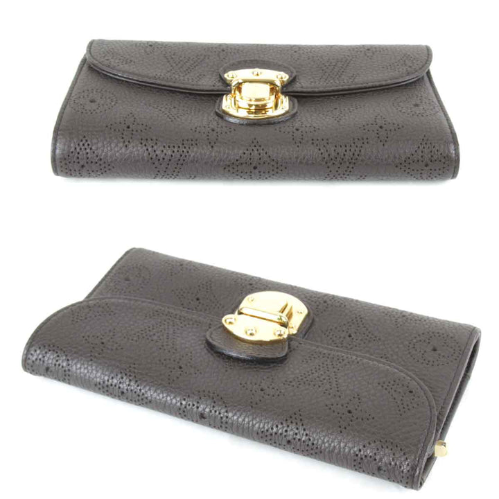美品『USED』 
LOUIS VUITTON ルイ・ヴィトン 
 ポルトフォイユアメリア  M95549 長財布 
モノグラムマヒナ ブラック