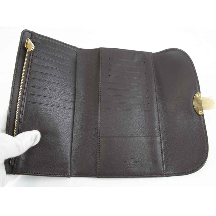 美品『USED』 
LOUIS VUITTON ルイ・ヴィトン 
 ポルトフォイユアメリア  M95549 長財布 
モノグラムマヒナ ブラック