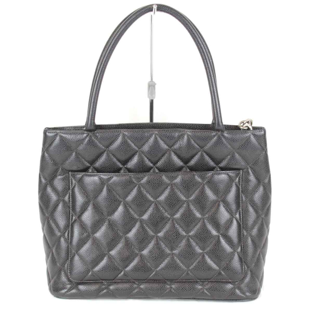 『USED』 
CHANEL シャネル 
 トートバッグ 
キャビアスキン ブラック