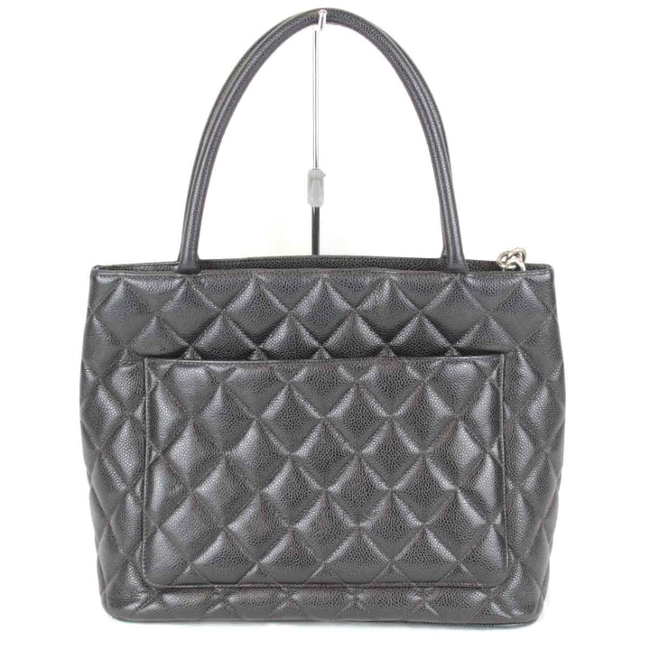 『USED』 
CHANEL シャネル 
 トートバッグ 
キャビアスキン ブラック