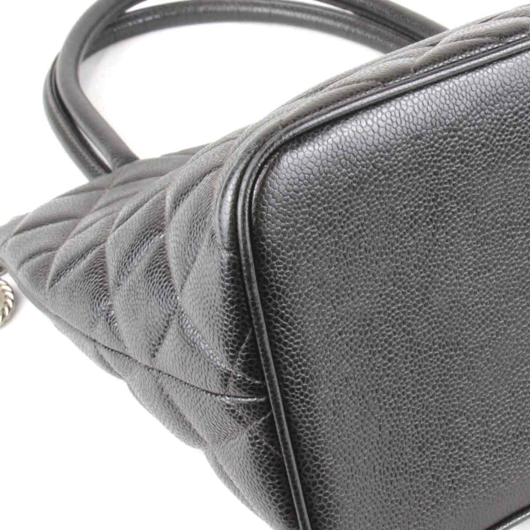『USED』 
CHANEL シャネル 
 トートバッグ 
キャビアスキン ブラック