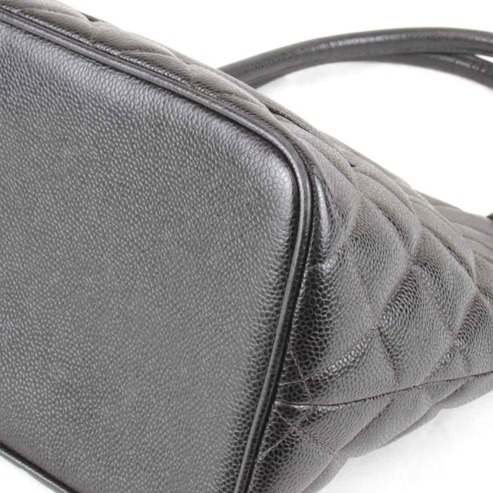 『USED』 
CHANEL シャネル 
 トートバッグ 
キャビアスキン ブラック