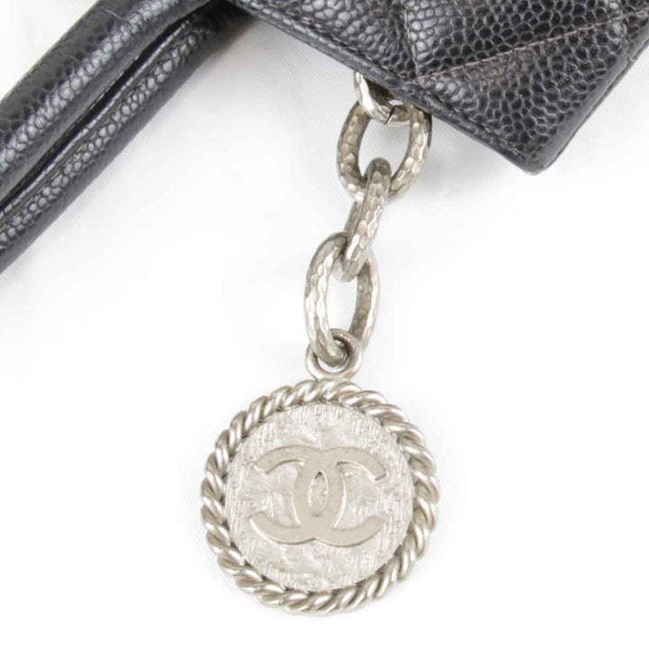 『USED』 
CHANEL シャネル 
 トートバッグ 
キャビアスキン ブラック