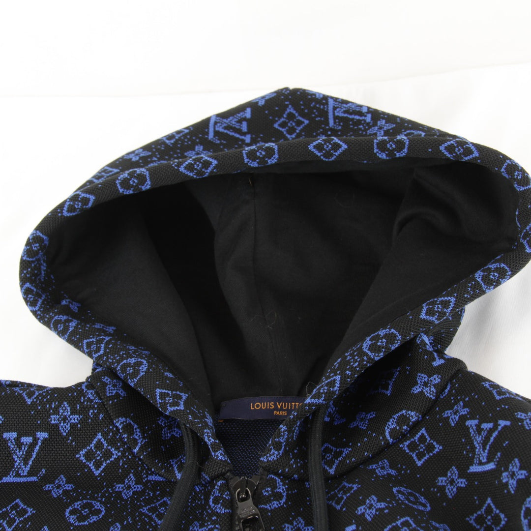 超美品『USED』 
LOUIS VUITTON ルイ・ヴィトン 
 ブルゾン 
ポリエステル/ナイロン /コットン ブルー
