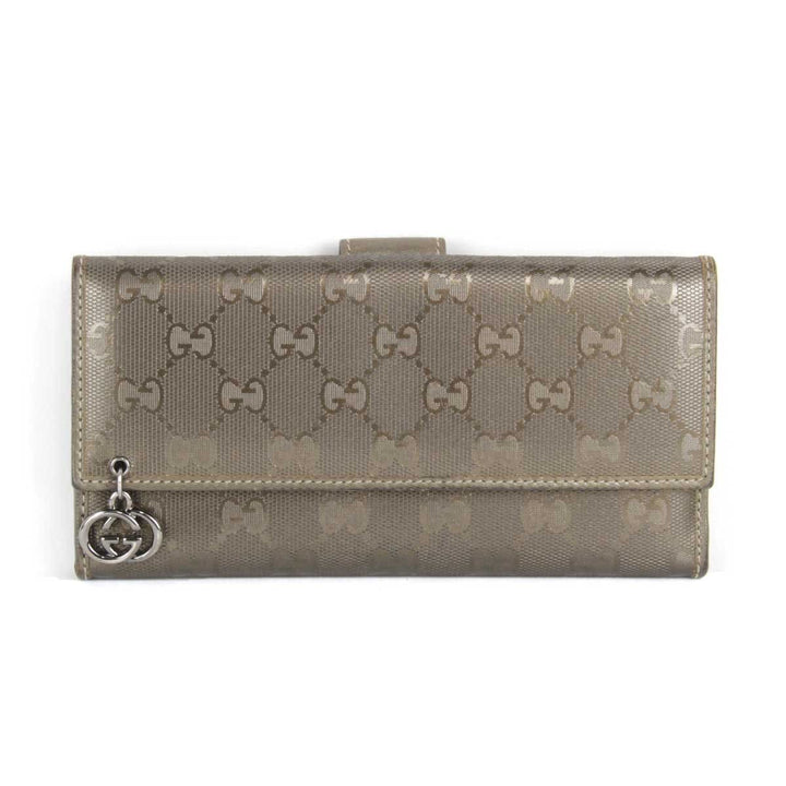 良品『USED』 
GUCCI グッチ 
 212104 2888 長財布 
インプリメ ゴールド