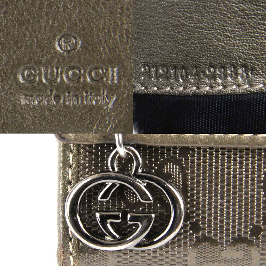 良品『USED』 
GUCCI グッチ 
 212104 2888 長財布 
インプリメ ゴールド