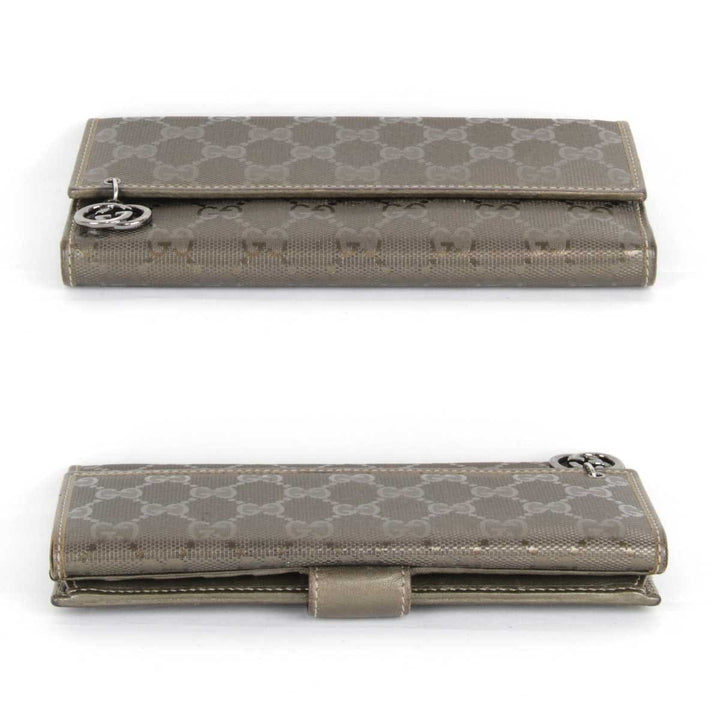 良品『USED』 
GUCCI グッチ 
 212104 2888 長財布 
インプリメ ゴールド