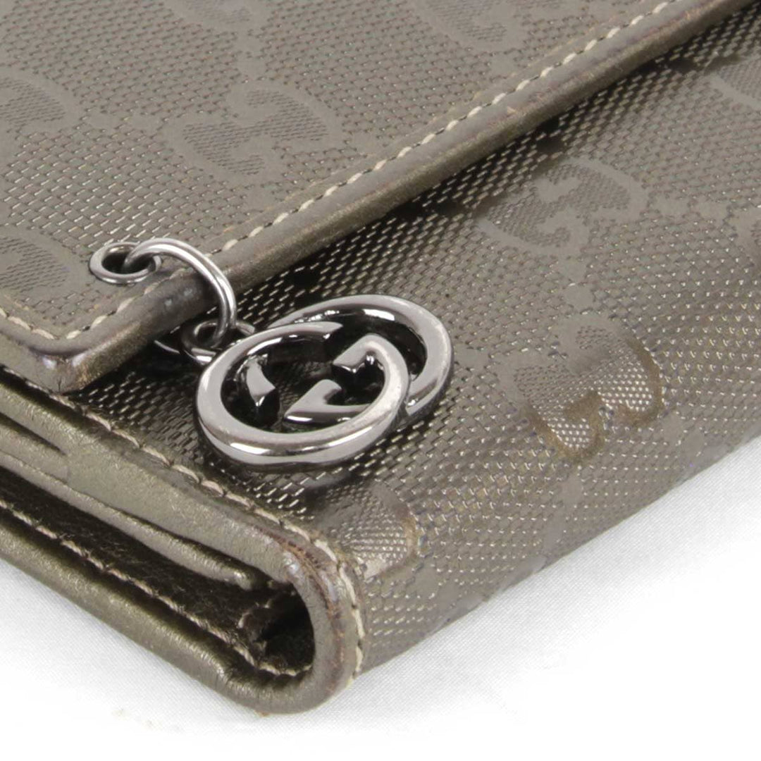 良品『USED』 
GUCCI グッチ 
 212104 2888 長財布 
インプリメ ゴールド