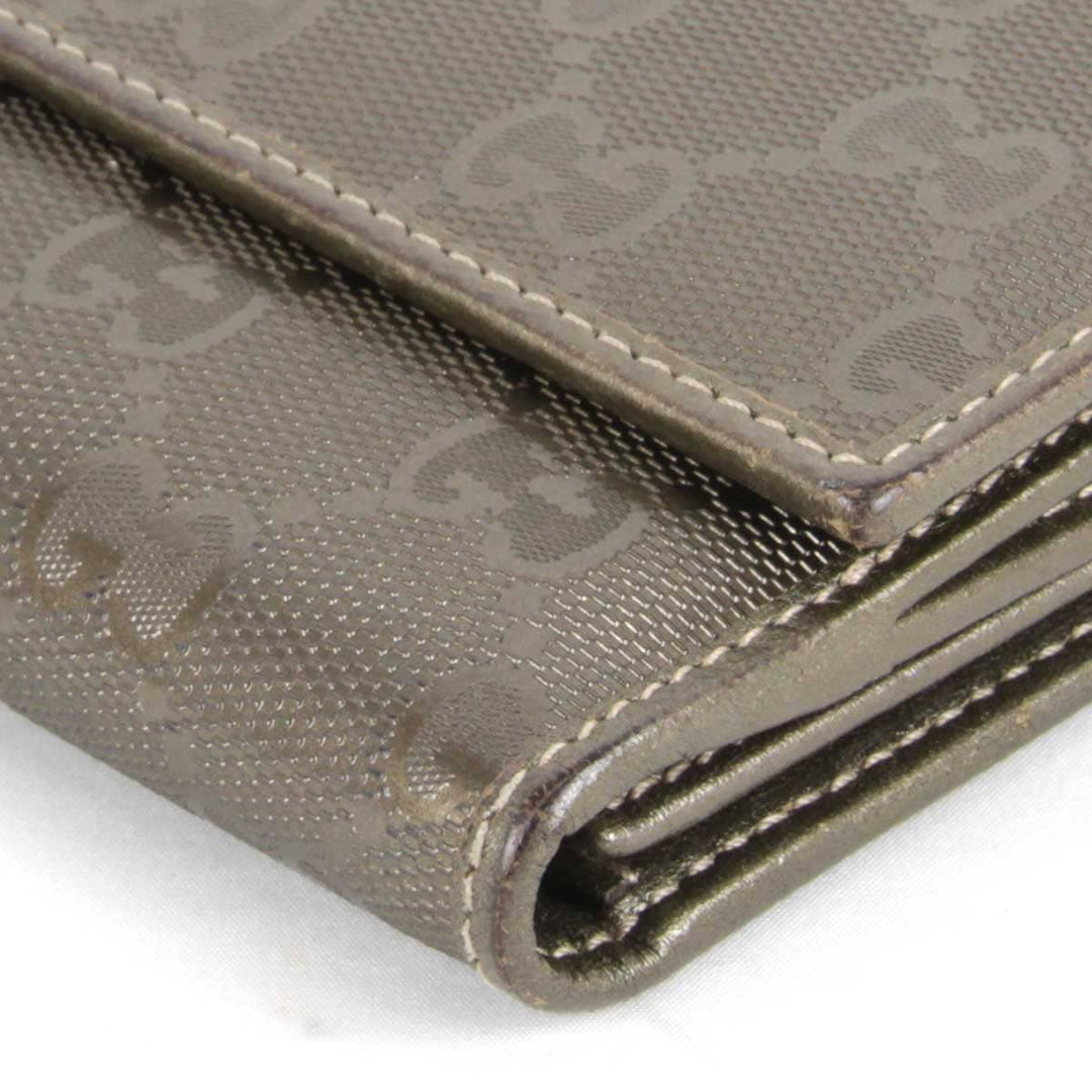 良品『USED』 
GUCCI グッチ 
 212104 2888 長財布 
インプリメ ゴールド