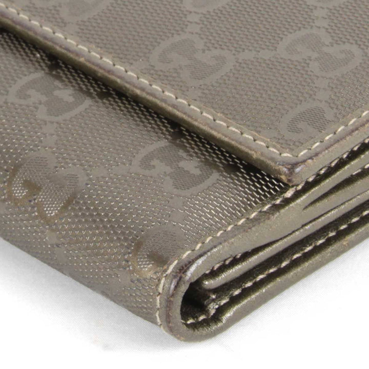 良品『USED』 
GUCCI グッチ 
 212104 2888 長財布 
インプリメ ゴールド