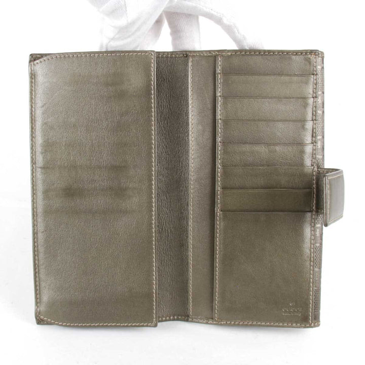 良品『USED』 
GUCCI グッチ 
 212104 2888 長財布 
インプリメ ゴールド