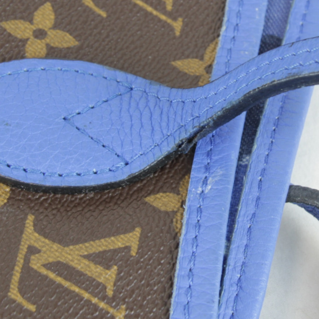 美品『USED』 
LOUIS VUITTON ルイ・ヴィトン 
 ネヴァーフルMM イカットフラワー M40938 トートバッグ 
モノグラムキャンバス ブラウン