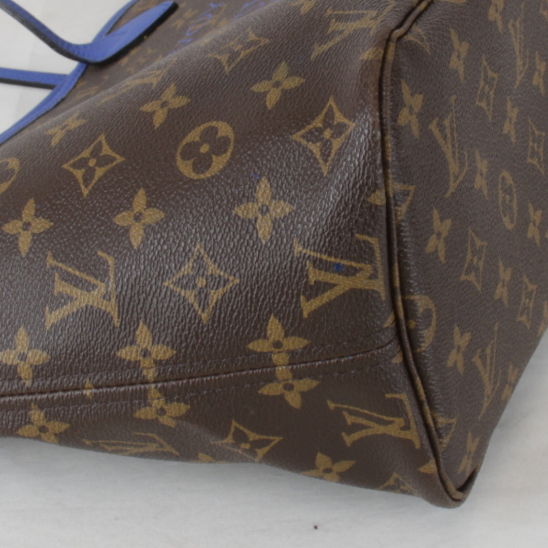 美品『USED』 
LOUIS VUITTON ルイ・ヴィトン 
 ネヴァーフルMM イカットフラワー M40938 トートバッグ 
モノグラムキャンバス ブラウン