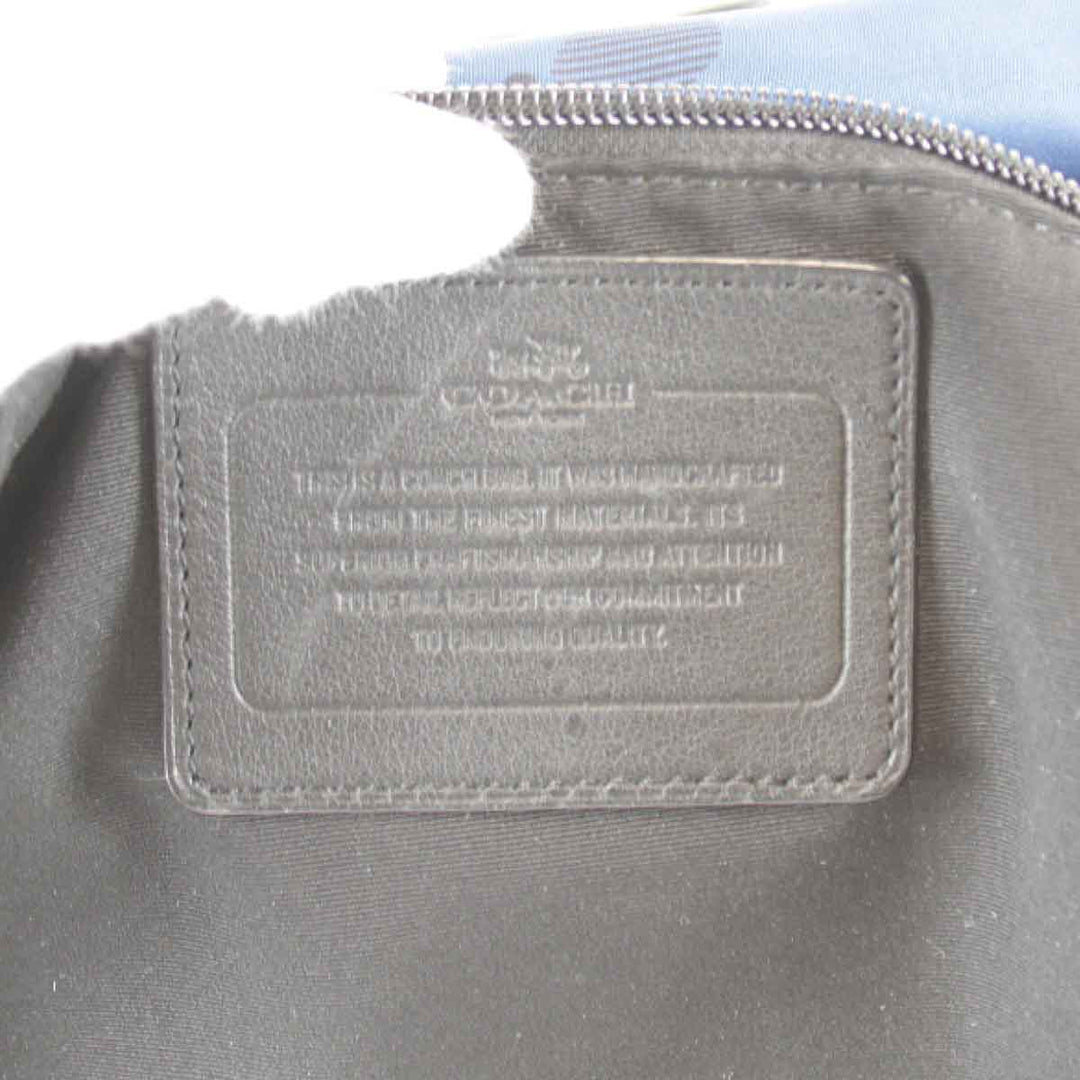【価格改定】良品『USED』 
COACH コーチ 
 迷彩リュック F41532 リュック・デイパック 
ナイロン ブルー迷彩柄