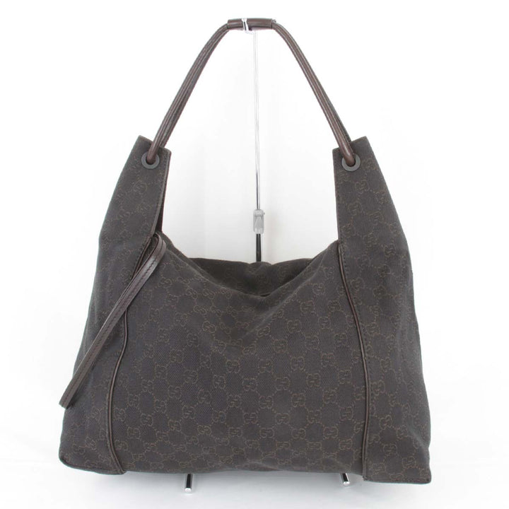 良品『USED』 
GUCCI グッチ 
 101292 001998 ショルダーバッグ 
GGキャンバス ブラウン
