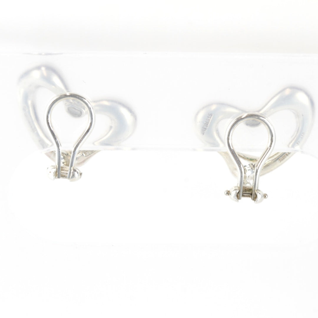『USED』 シルバー925 
TIFFANY&Co. オープンハート 10.7g アクセサリー イヤリング