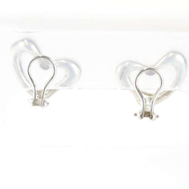 『USED』 シルバー925 
TIFFANY&Co. オープンハート 10.7g アクセサリー イヤリング