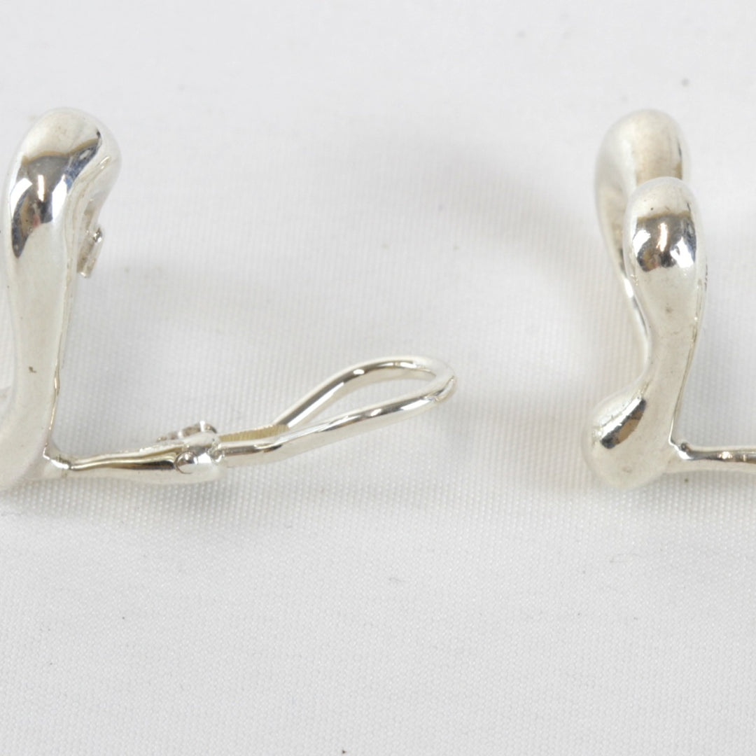 『USED』 シルバー925 
TIFFANY&Co. オープンハート 10.7g アクセサリー イヤリング