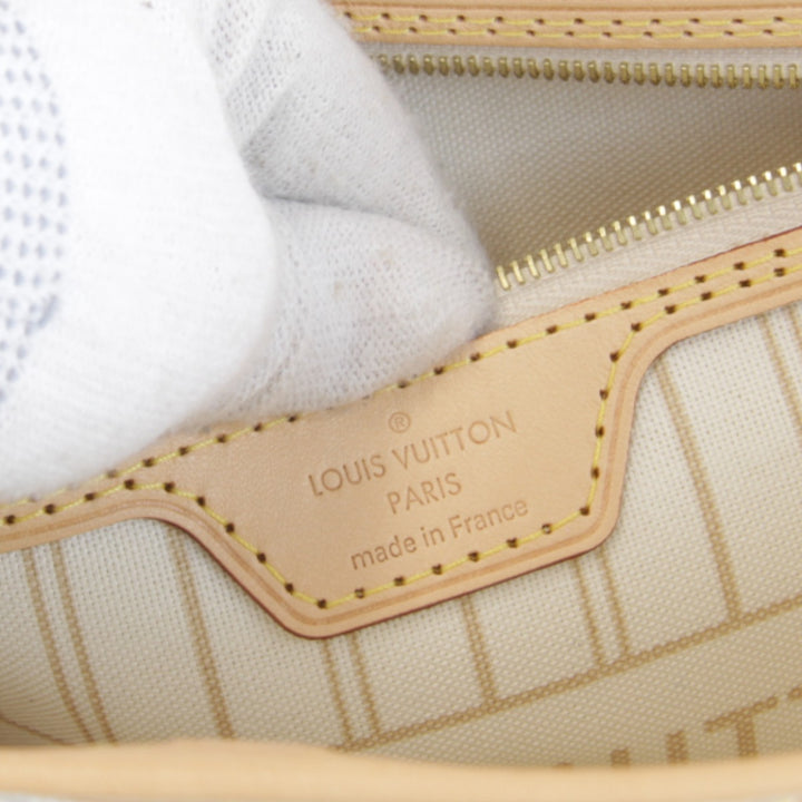 超美品『USED』 
LOUIS VUITTON ルイ・ヴィトン 
 ネヴァーフルPM N41362/AR2185 トートバッグ 
ダミエアズールキャンバス ホワイト
