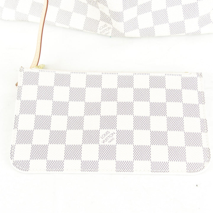 超美品『USED』 
LOUIS VUITTON ルイ・ヴィトン 
 ネヴァーフルPM N41362/AR2185 トートバッグ 
ダミエアズールキャンバス ホワイト