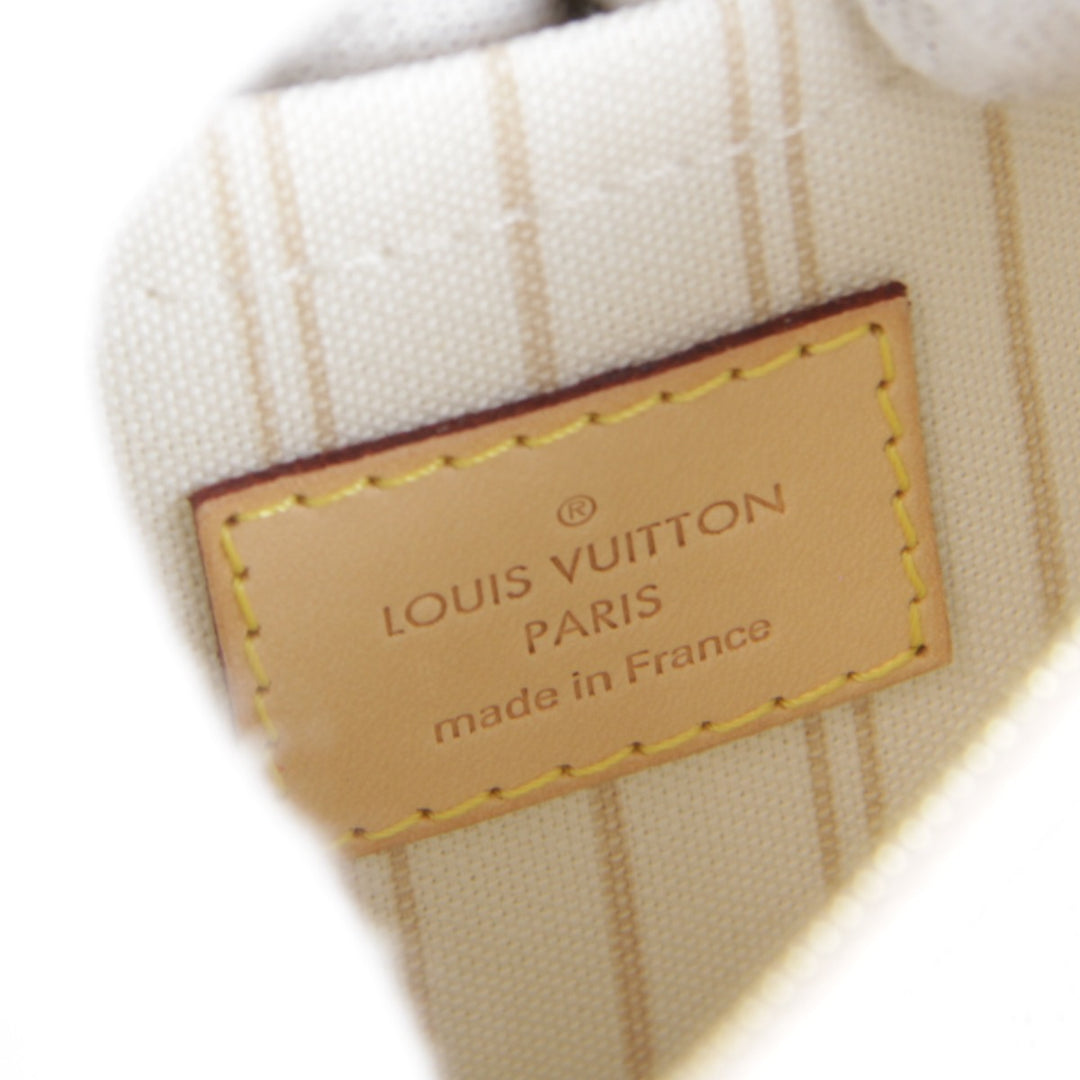 超美品『USED』 
LOUIS VUITTON ルイ・ヴィトン 
 ネヴァーフルPM N41362/AR2185 トートバッグ 
ダミエアズールキャンバス ホワイト