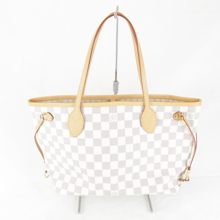 超美品『USED』 
LOUIS VUITTON ルイ・ヴィトン 
 ネヴァーフルPM N41362/AR2185 トートバッグ 
ダミエアズールキャンバス ホワイト