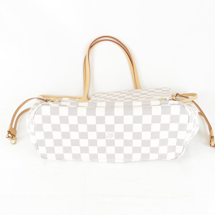 超美品『USED』 
LOUIS VUITTON ルイ・ヴィトン 
 ネヴァーフルPM N41362/AR2185 トートバッグ 
ダミエアズールキャンバス ホワイト