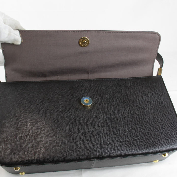 『USED』 
BURBERRY バーバリー 
 ワンショルダー ショルダーバッグ 
レザー ブラック