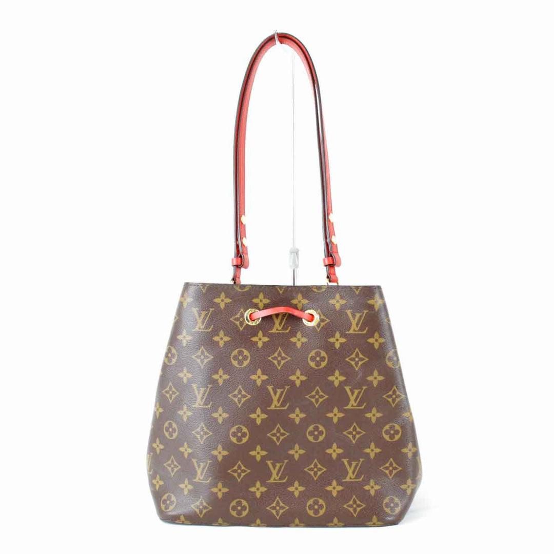 美品『USED』 
LOUIS VUITTON ルイ・ヴィトン 
 ネオノエ M44021 ショルダーバッグ 
モノグラムキャンバス モノグラム×レッド