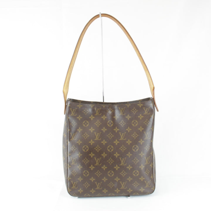 『USED』 
LOUIS VUITTON ルイ・ヴィトン 
 ルーピングGM M51145 ショルダーバッグ 
モノグラムキャンバス ブラウン
