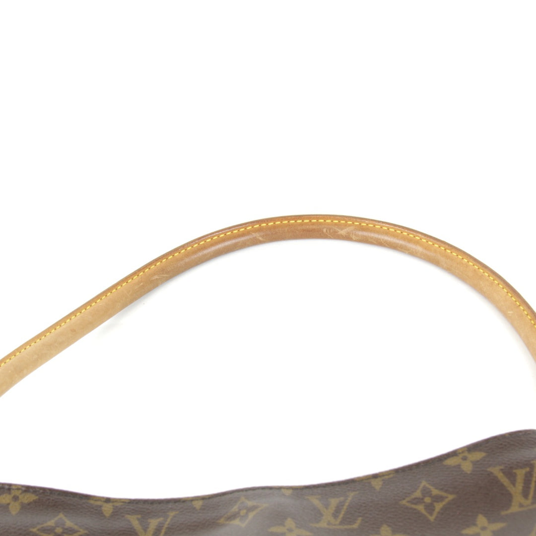 『USED』 
LOUIS VUITTON ルイ・ヴィトン 
 ルーピングGM M51145 ショルダーバッグ 
モノグラムキャンバス ブラウン