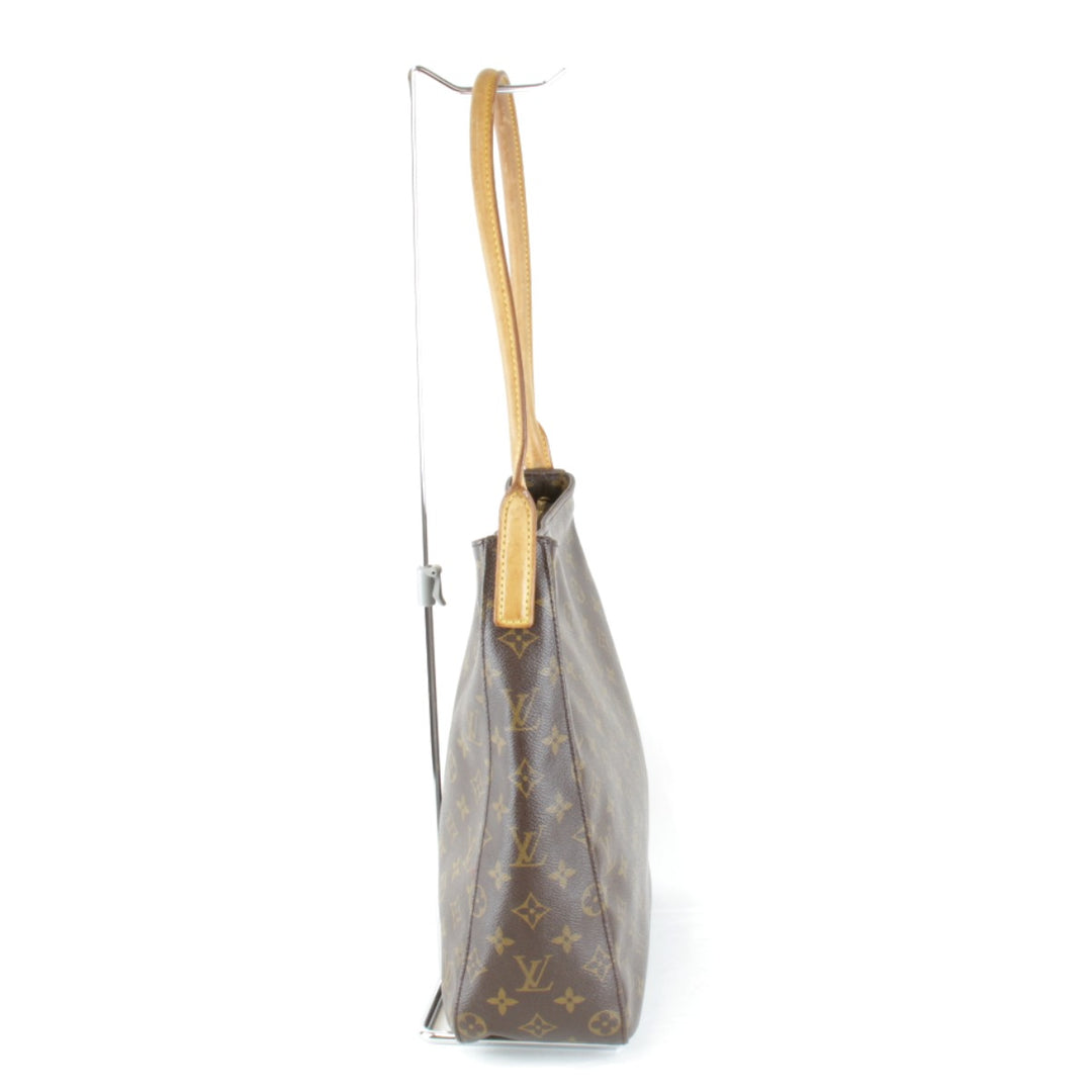 『USED』 
LOUIS VUITTON ルイ・ヴィトン 
 ルーピングGM M51145 ショルダーバッグ 
モノグラムキャンバス ブラウン