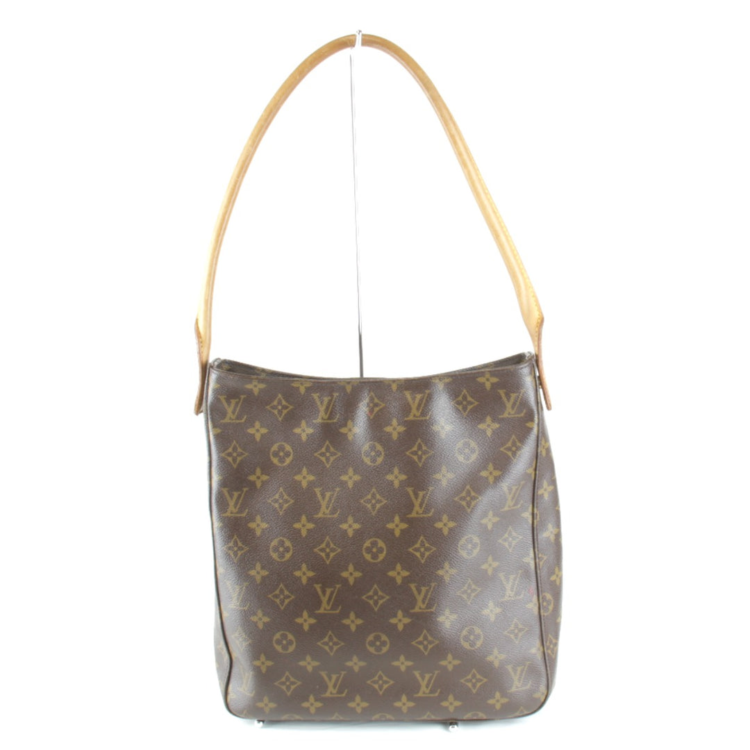 『USED』 
LOUIS VUITTON ルイ・ヴィトン 
 ルーピングGM M51145 ショルダーバッグ 
モノグラムキャンバス ブラウン