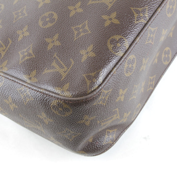 『USED』 
LOUIS VUITTON ルイ・ヴィトン 
 ルーピングGM M51145 ショルダーバッグ 
モノグラムキャンバス ブラウン