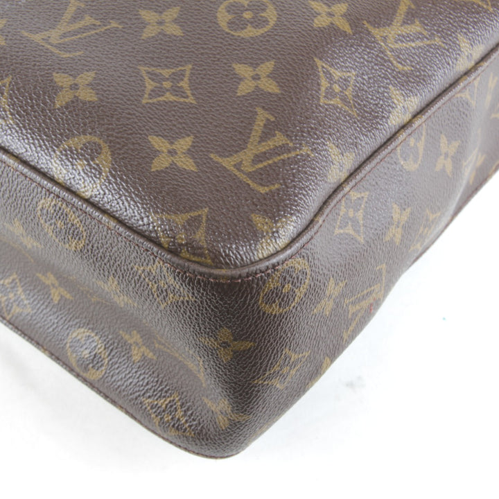『USED』 
LOUIS VUITTON ルイ・ヴィトン 
 ルーピングGM M51145 ショルダーバッグ 
モノグラムキャンバス ブラウン