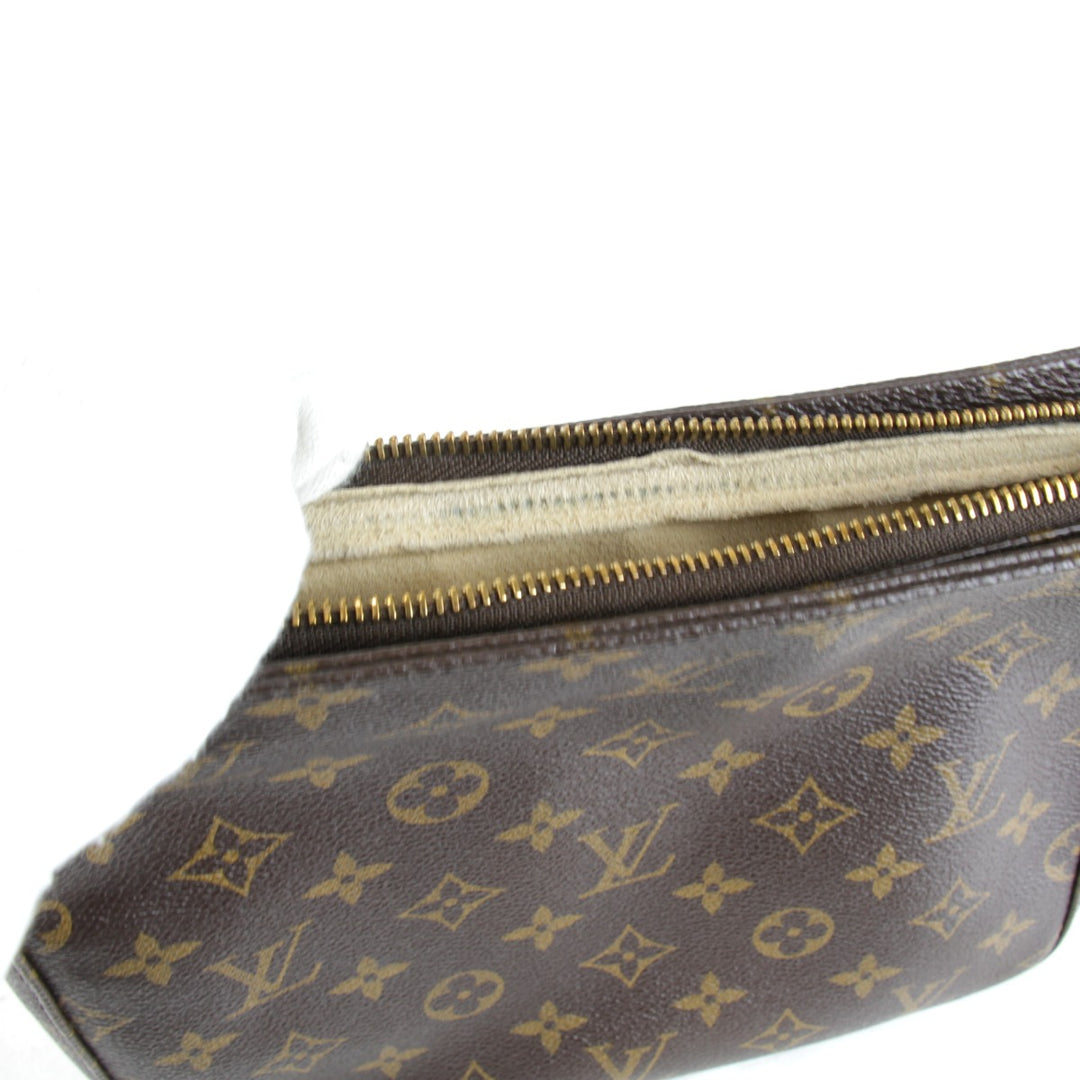 ファスナープル一部欠け『USED』 
LOUIS VUITTON ルイ・ヴィトン 
 ルーピングMM M51146 ショルダーバッグ 
モノグラムキャンバス ブラウン