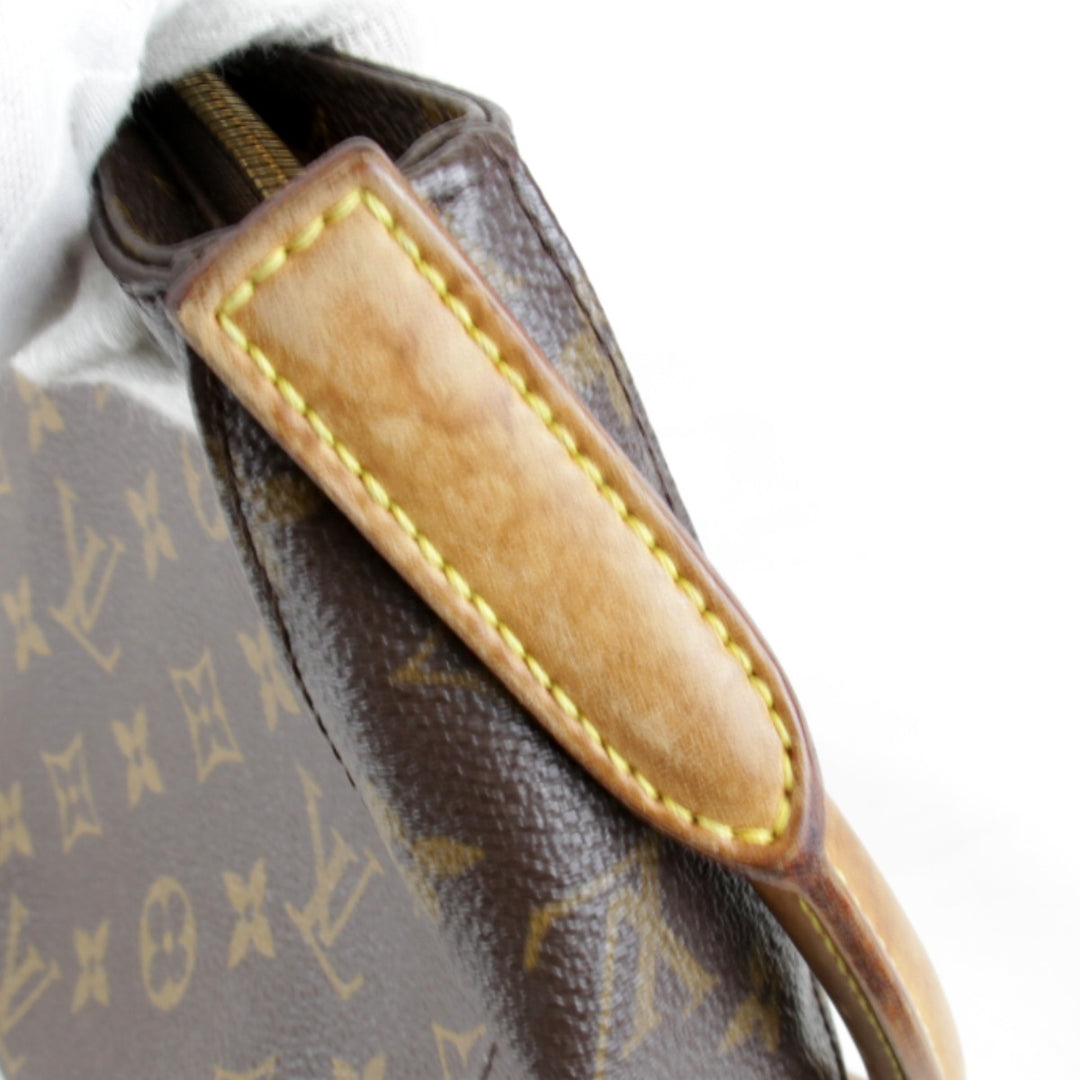ファスナープル一部欠け『USED』 
LOUIS VUITTON ルイ・ヴィトン 
 ルーピングMM M51146 ショルダーバッグ 
モノグラムキャンバス ブラウン