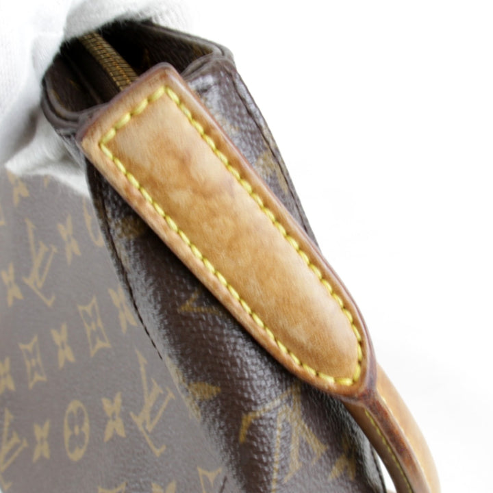 ファスナープル一部欠け『USED』 
LOUIS VUITTON ルイ・ヴィトン 
 ルーピングMM M51146 ショルダーバッグ 
モノグラムキャンバス ブラウン