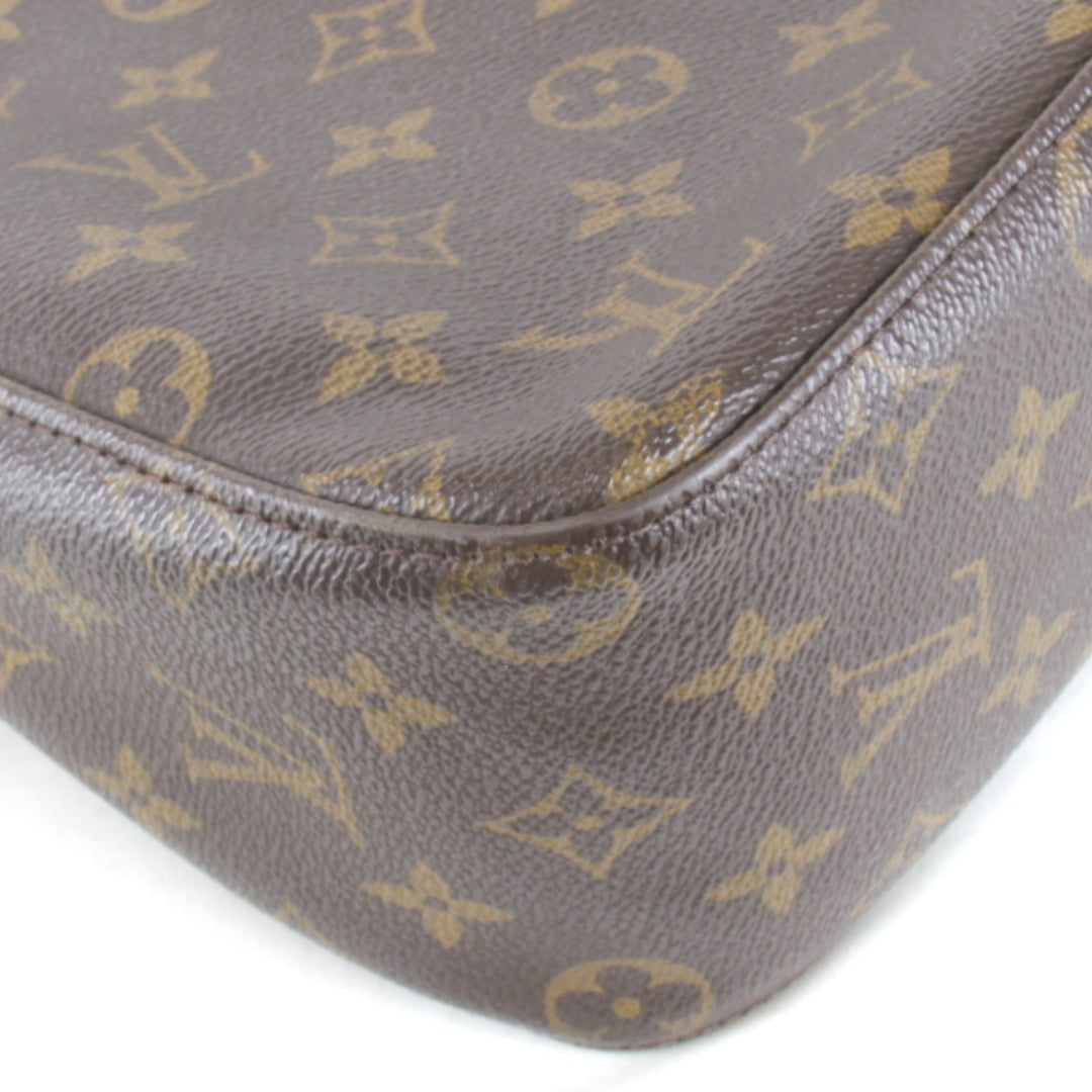 ファスナープル一部欠け『USED』 
LOUIS VUITTON ルイ・ヴィトン 
 ルーピングMM M51146 ショルダーバッグ 
モノグラムキャンバス ブラウン