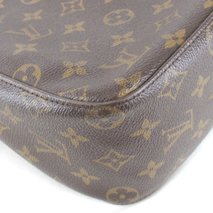 ファスナープル一部欠け『USED』 
LOUIS VUITTON ルイ・ヴィトン 
 ルーピングMM M51146 ショルダーバッグ 
モノグラムキャンバス ブラウン