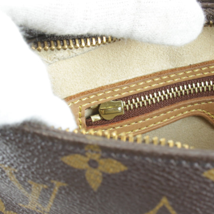 ファスナープル一部欠け『USED』 
LOUIS VUITTON ルイ・ヴィトン 
 ルーピングMM M51146 ショルダーバッグ 
モノグラムキャンバス ブラウン