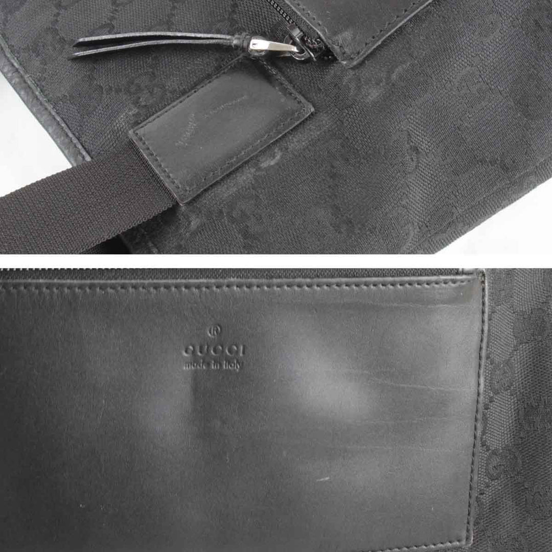 『USED』 
GUCCI グッチ 
 28893 1705 トートバッグ 
GGキャンバス ブラック