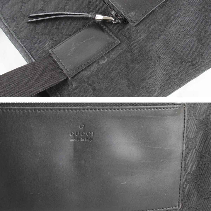 『USED』 
GUCCI グッチ 
 28893 1705 トートバッグ 
GGキャンバス ブラック